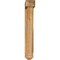 Ekena Millwork Traditional Arts and Crafts Rough Sawn Bracket w/ Offset Brace, Western Red Cedar, 6"W x 28"D x 40"H BKT0604X28X40TRA03RWR - alternate 2